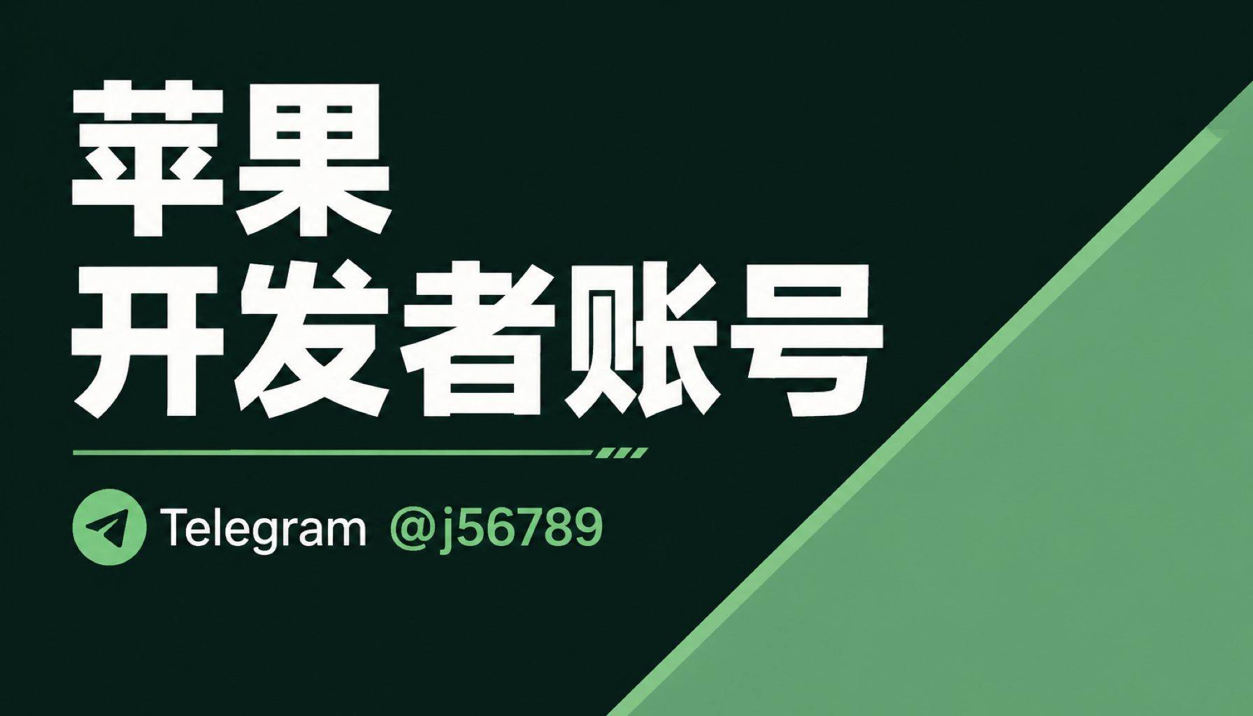 苹果开发者账号 2