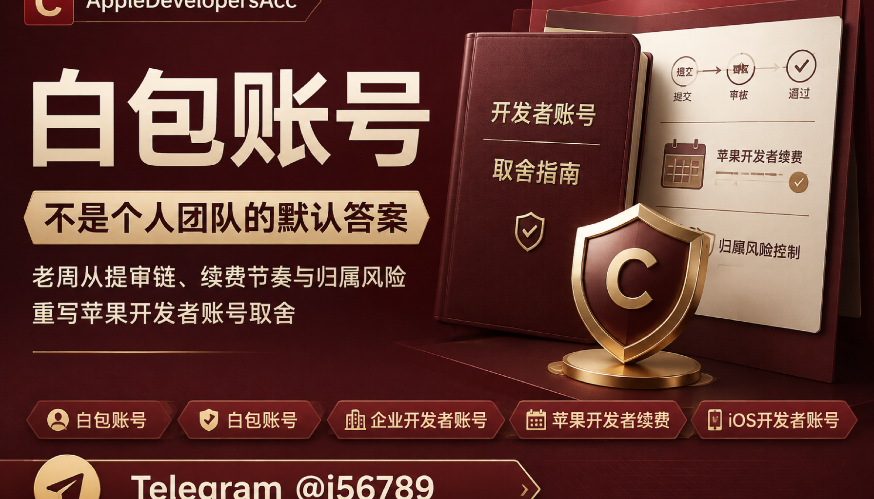 白包账号 AppleDevelopersAcc