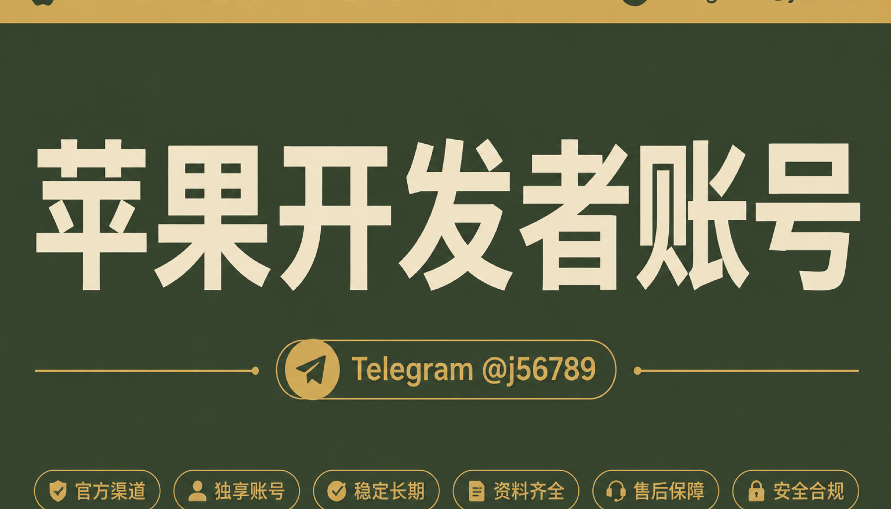 苹果开发者账号 1