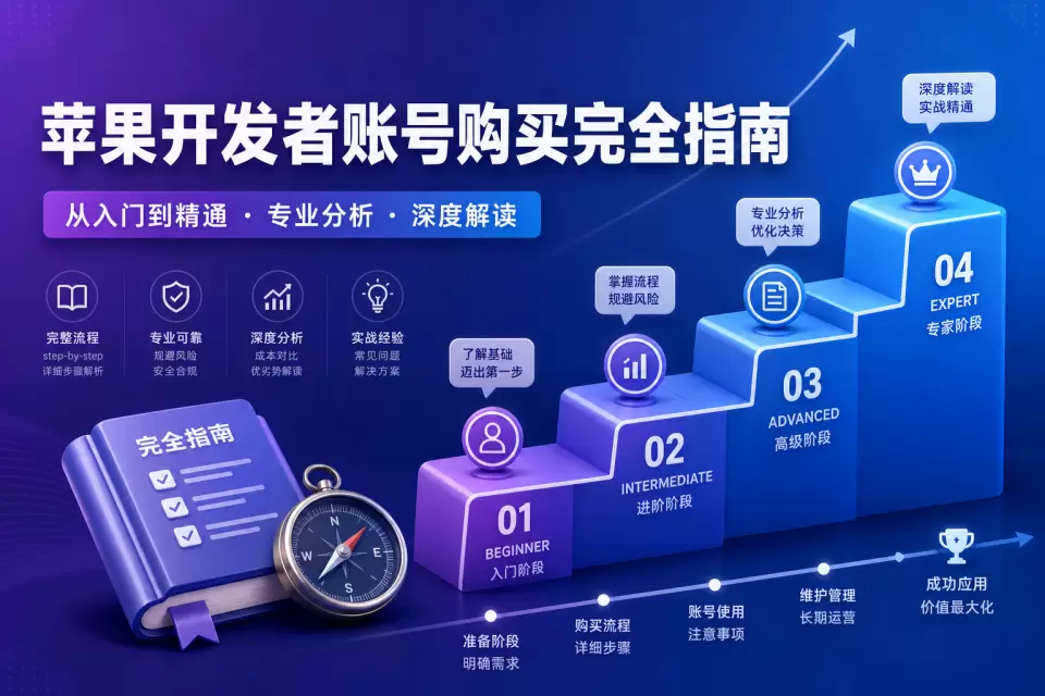 2026年苹果开发者账号购买完全指南｜从入门到选型交付