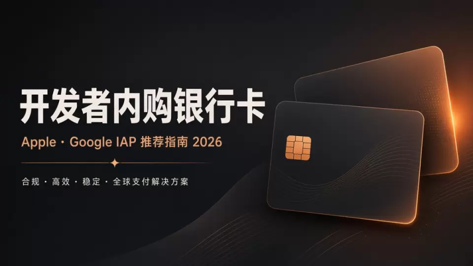 苹果谷歌开发者内购银行卡推荐｜IAP收款与付费协议绑卡完整指南（2026）